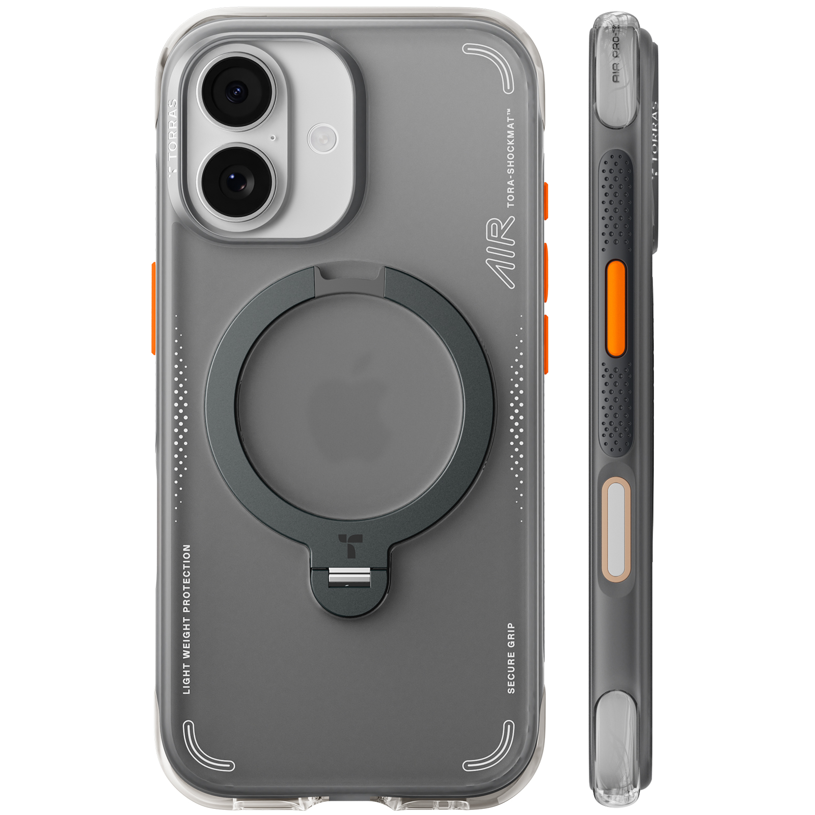 TORRAS Torras Ostand Q3 Air Series Case for iPhone 17 17Pro