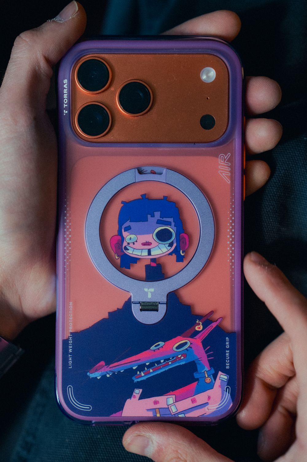 TORRAS Torras Ostand Q3 Air Gawxモデル ドーンブレイク Case for