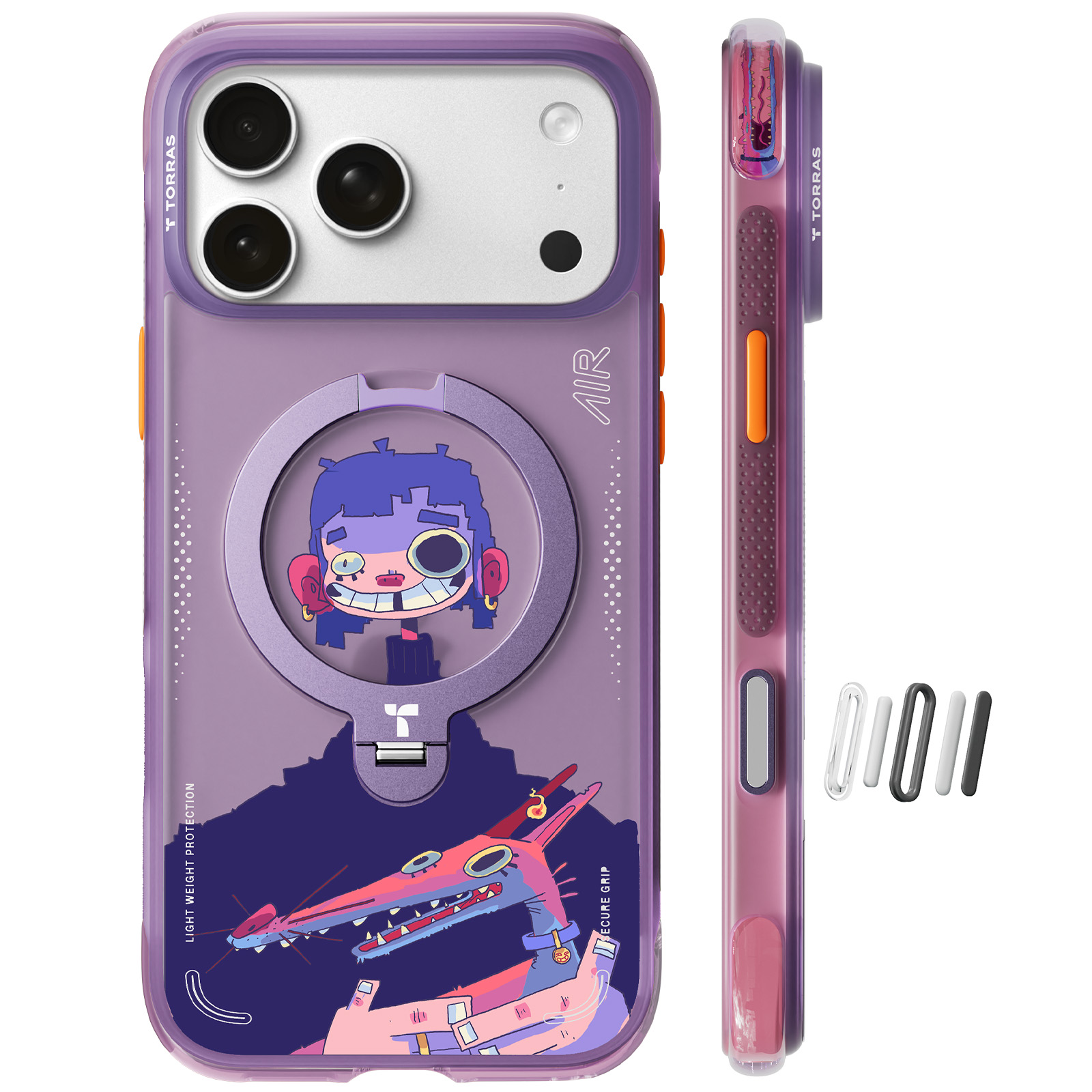 TORRAS Torras Ostand Q3 Air Gawxモデル ドーンブレイク Case for
