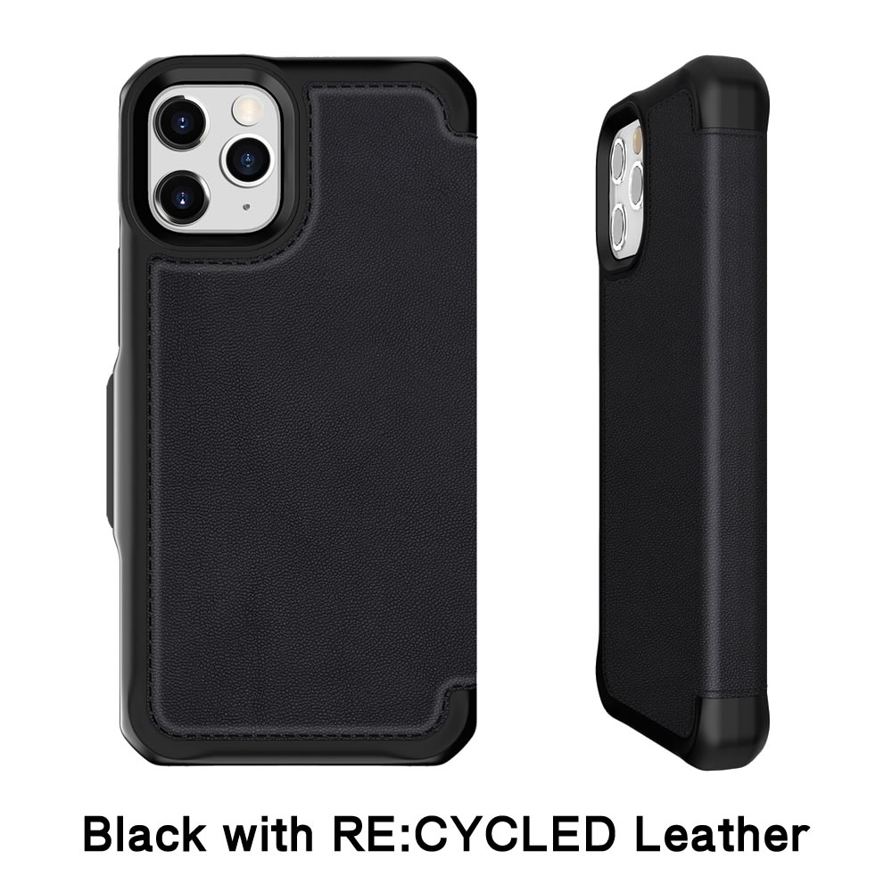 ITSKINS Hybrid Folio Leather for iPhone12 12Pro ワイヤレス充電対応