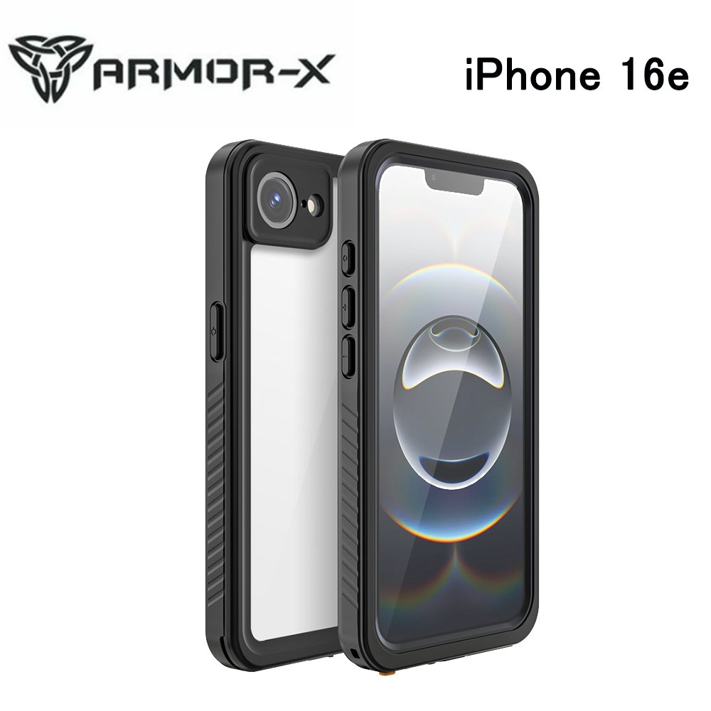yK㗝Xz ARMOR-X iPhone16e P[X h Waterproof Protective Case with iPhoneP[X  NA  Jo[ ی ϏՌ Xgbv IP68 z_[