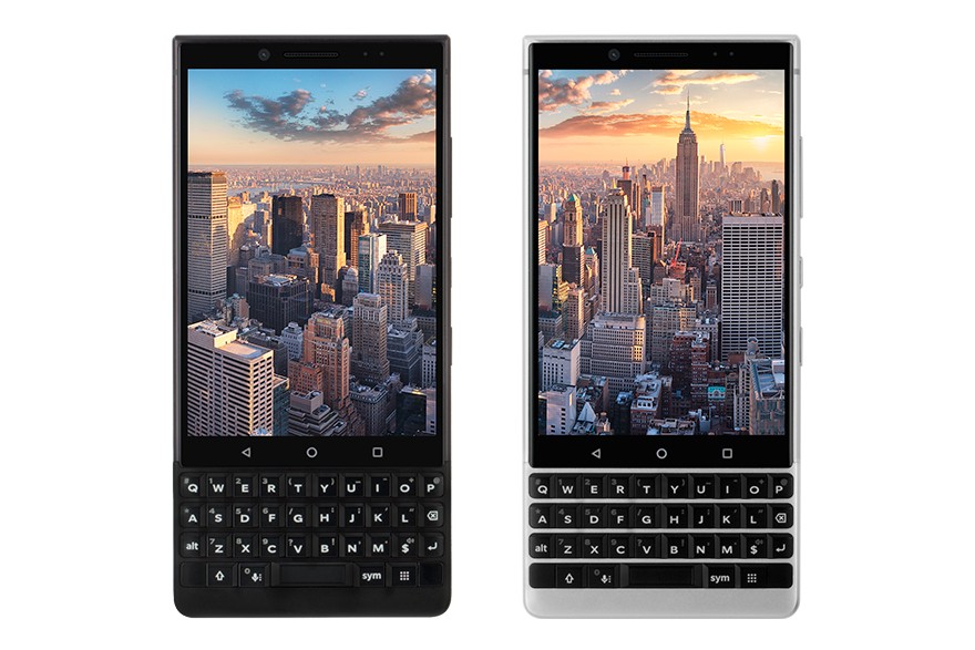 正規代理店 BlackBerry ブラックベリー KEY2 シルバー Android 8.1 4.5 