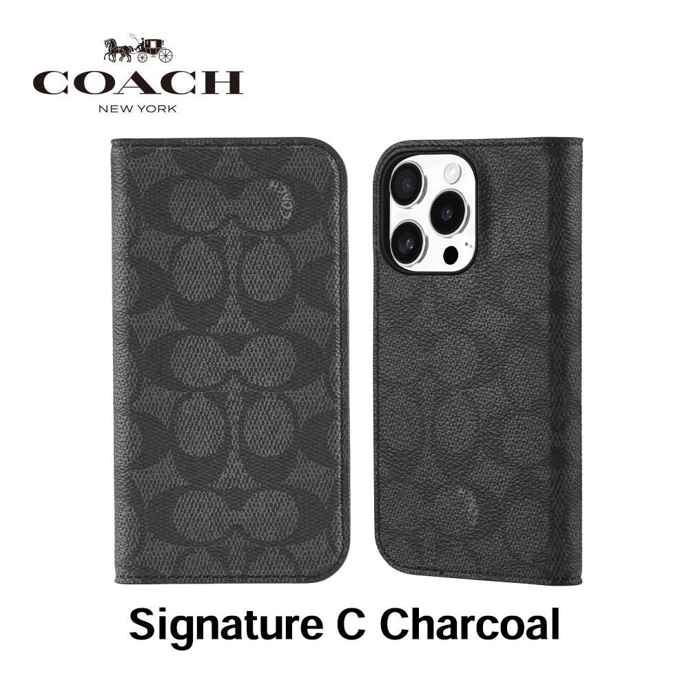 Coach - Folio Case for iPhone 16 iPhone 16 Pro iPhone 16 ProMax