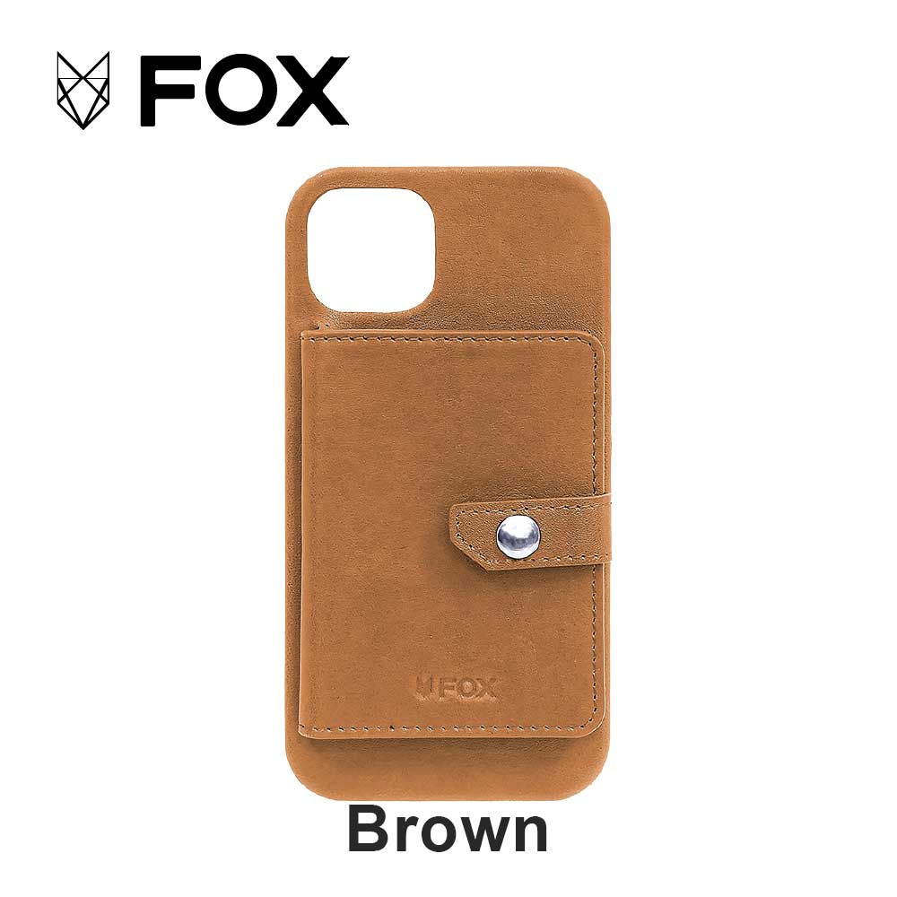 iPhone 13  FOX  フォックス  POCKET WRAP CASE AGING LEAT...