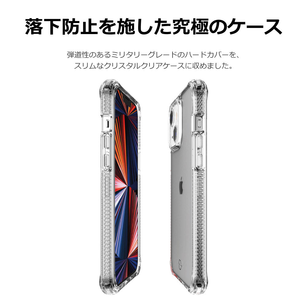 iPhone13mini iPhone12mini ケース ITSKINS Supreme Clear case