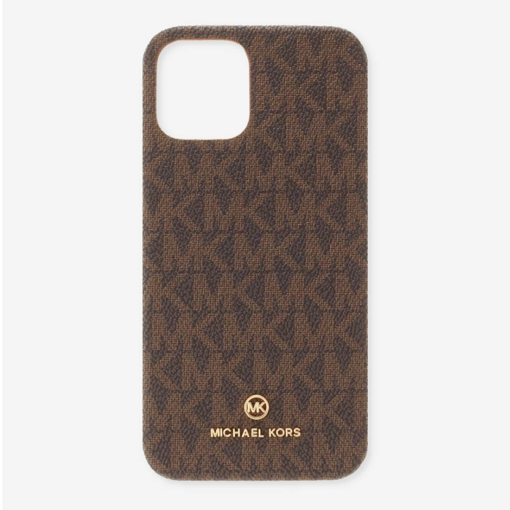 MICHAEL KORS - 新品* MICHAEL KORS iPhoneケース ブラウン MICHAEL KORS マイケルコース iPhone 13ProMax スマホケース
