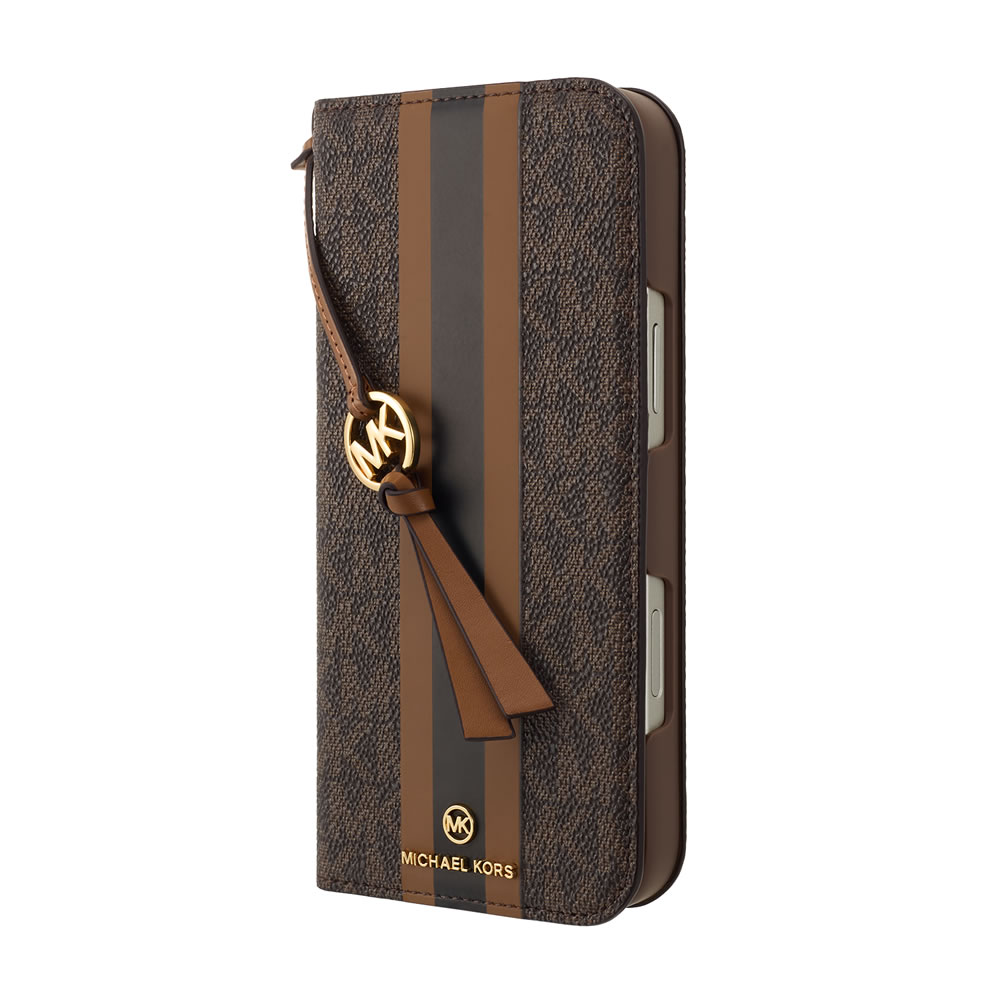 MICHAEL KORS（マイケルコース） MICHAEL KORS Folio Case Stripe with