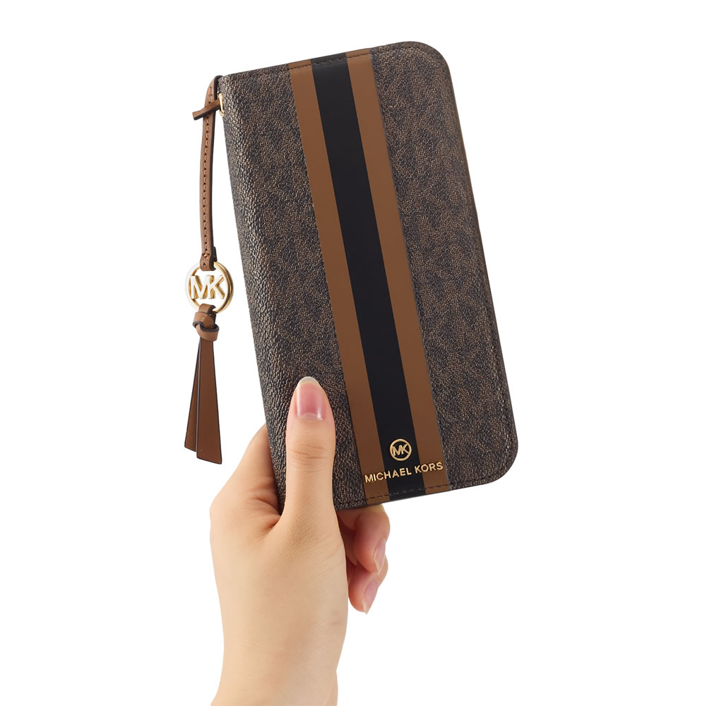 MICHAEL KORS（マイケルコース） MICHAEL KORS Folio Case Stripe with