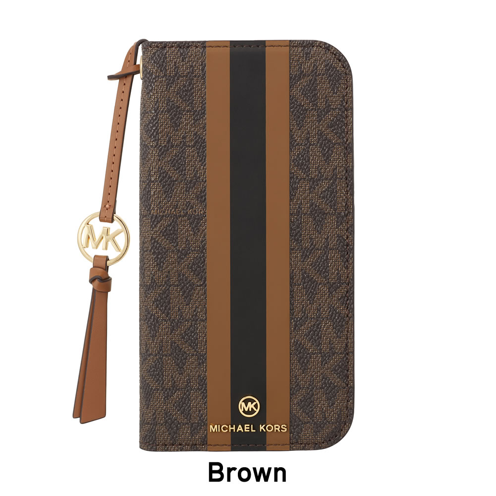 MICHAEL KORS（マイケルコース） MICHAEL KORS Folio Case Stripe with