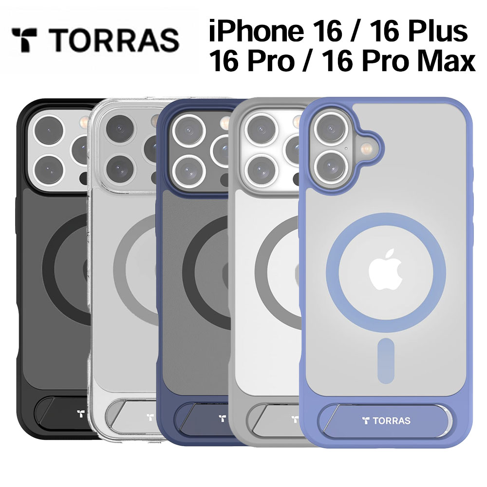 TORRAS iPhone 16 ProMax用ケース Torras iPhone16 16Plus 16Pro 16ProMax ブランド スマホケース
