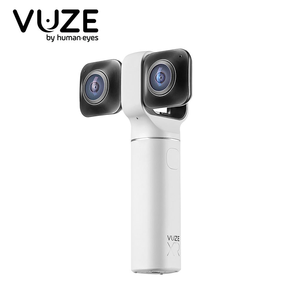 360°全天球カメラ 180°カメラ 高画質カメラ Vuze XR Dual VR Camera White