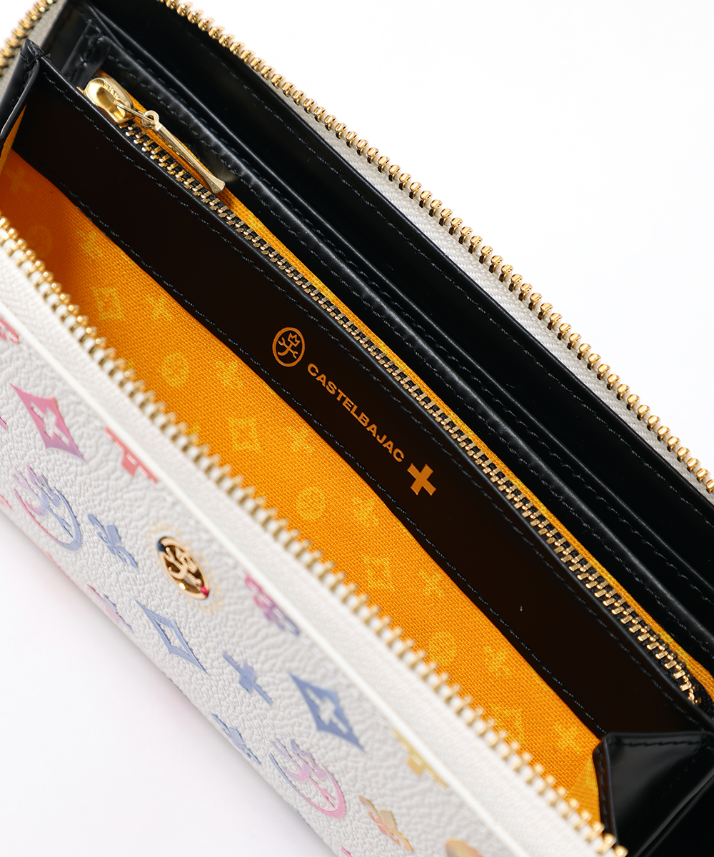 公式】CASTELBAJAC カステルバジャック 新作 ラウンドファスナー長財布