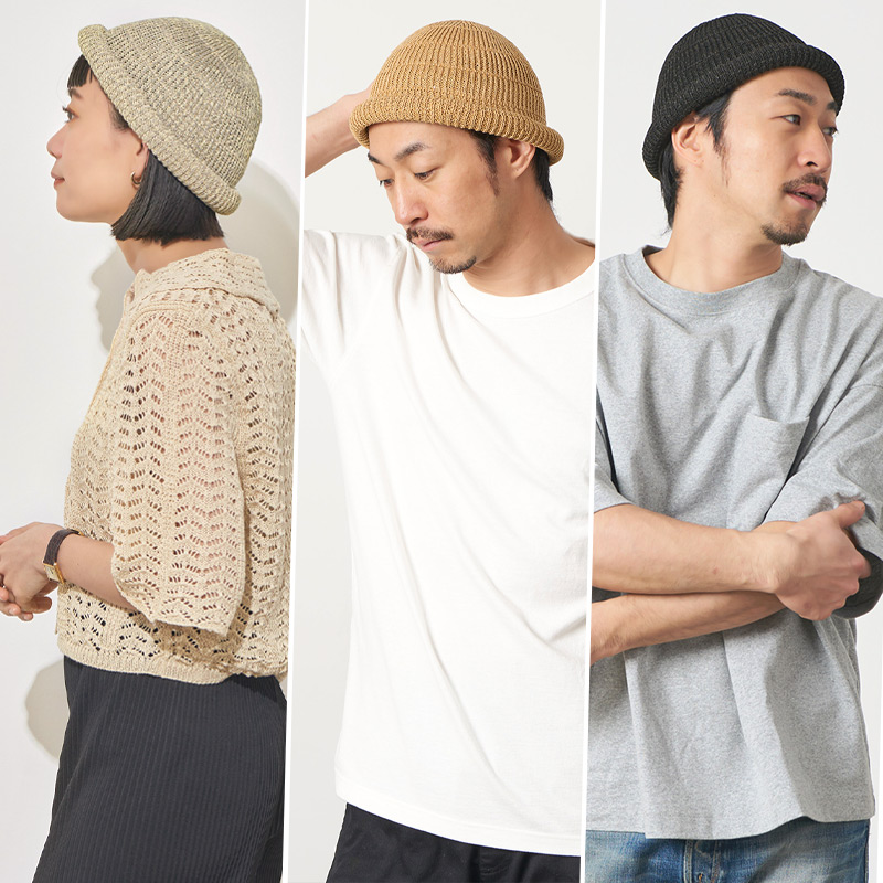 フィッシャーマンキャップ つば無し帽子 帽子 サグキャップ