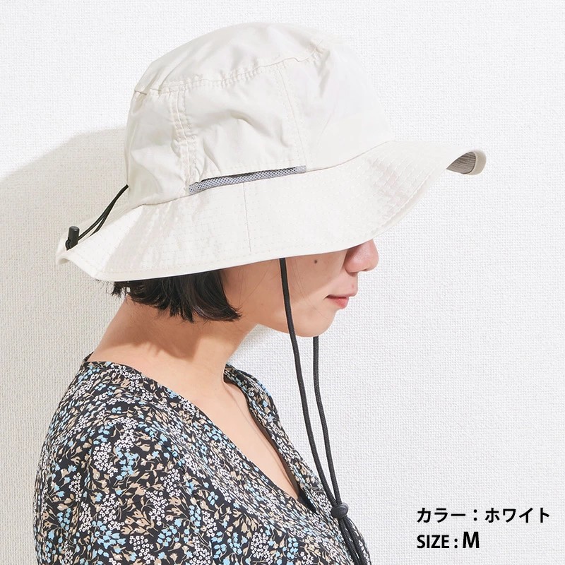 サマーセール8/31迄 サファリハット つば広ハット 日よけ帽子