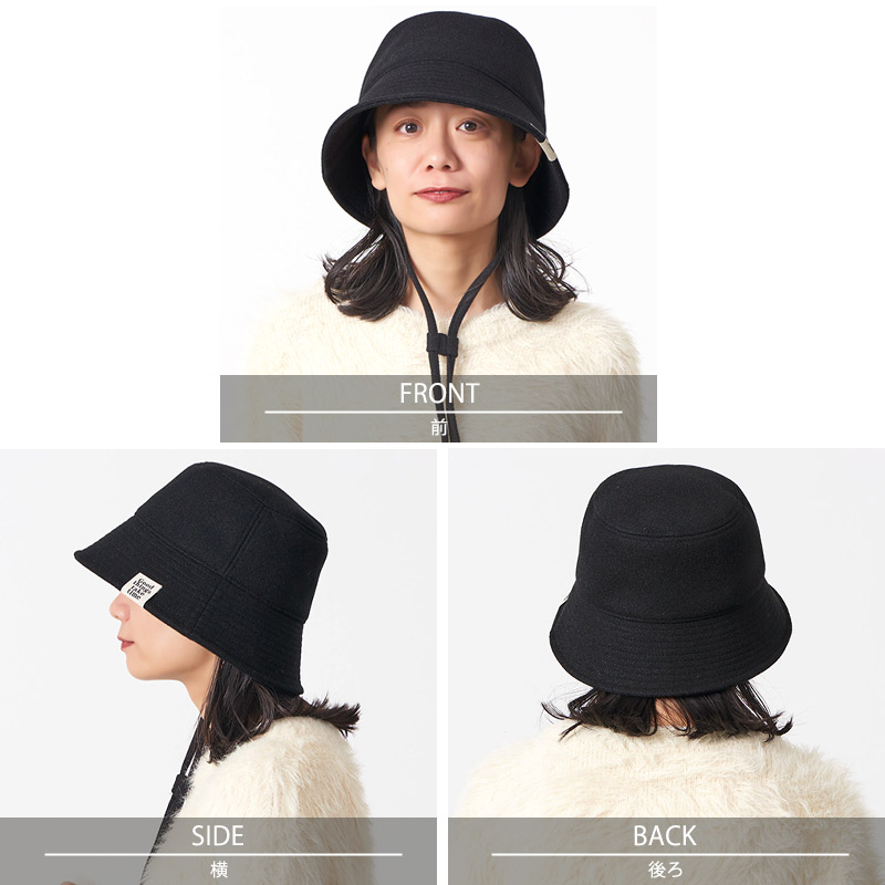 つば広帽子 つば広ハット 帽子 バケツハット 日よけ帽子 メンズ