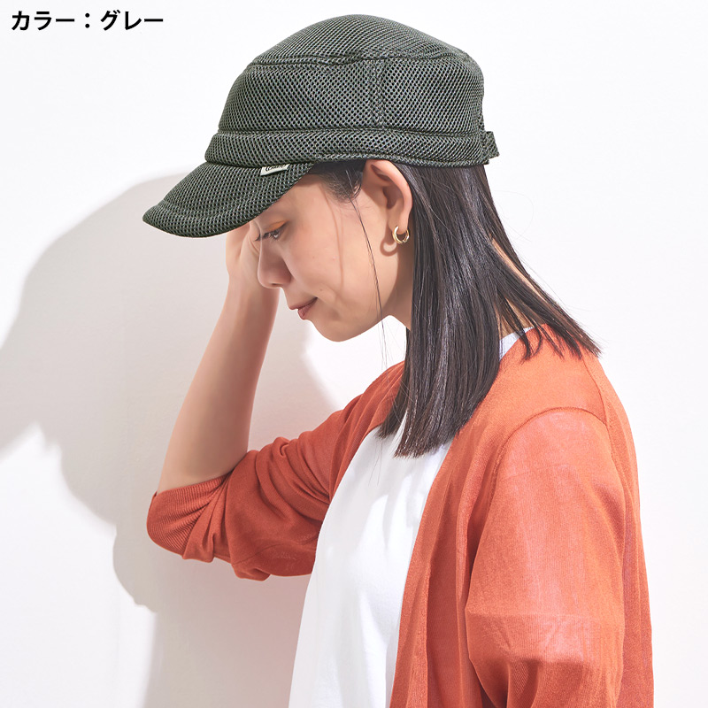 キャップ 帽子 日よけ帽子 メンズ レディース 夏用 春夏 日除け サマー ゴルフ 夏の帽子 涼しい |エア メッシュ ワークキャップ  :tc-air:ゆるい帽子・ヘアバンド CasualBox 通販 