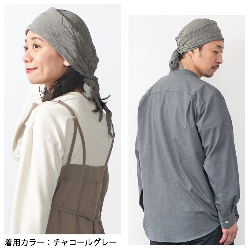 【まだ試作中】ケア帽子！？三角巾！？庭仕事に！？サイズぴったりヘアターバン まだ試作中】ケア帽子！？三角巾！？庭仕事に！？サイズぴったり