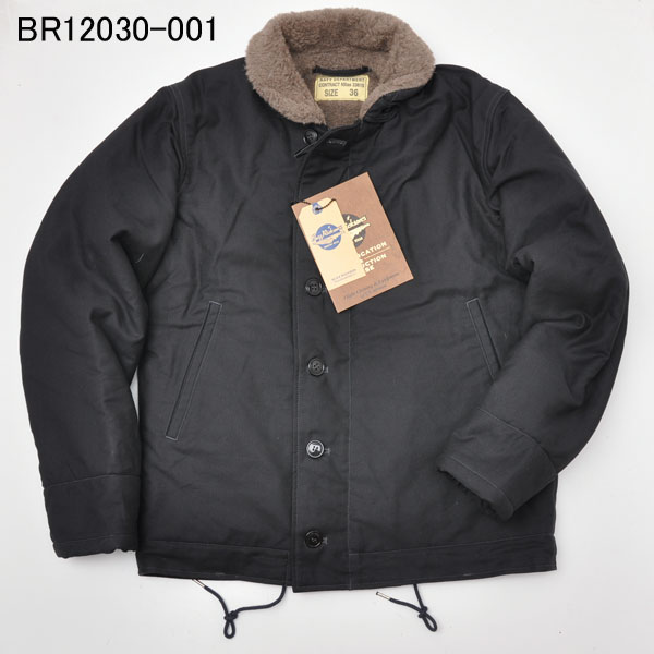 【バズリクソンズ】N-1 デッキジャケット NAVY BR12030 36 br12030.jpg