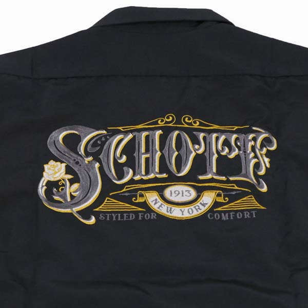 Schott ショット ローズ刺繍 半袖ワークシャツ XLサイズ 楽天市場】Schott（ショット） 刺繍 TC ワーク シャツ ローズ