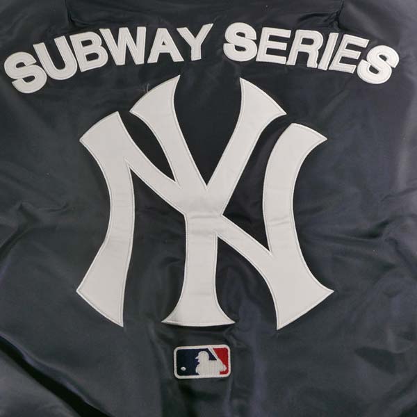 希少 MLB ヤンキース MA-1 アヴィレックス サーモライト ジャケット M AVIREX 783-3252049 MLB MA-1 SUBWAY SERIES ニューヨーク