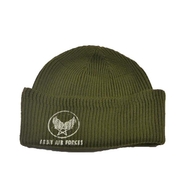 バズリクソンズ Buzz Rickson's A-4 ウール ニット ワッチキャップ MECHANIC CAP STENCIL BR02756 r-br02756.jpg