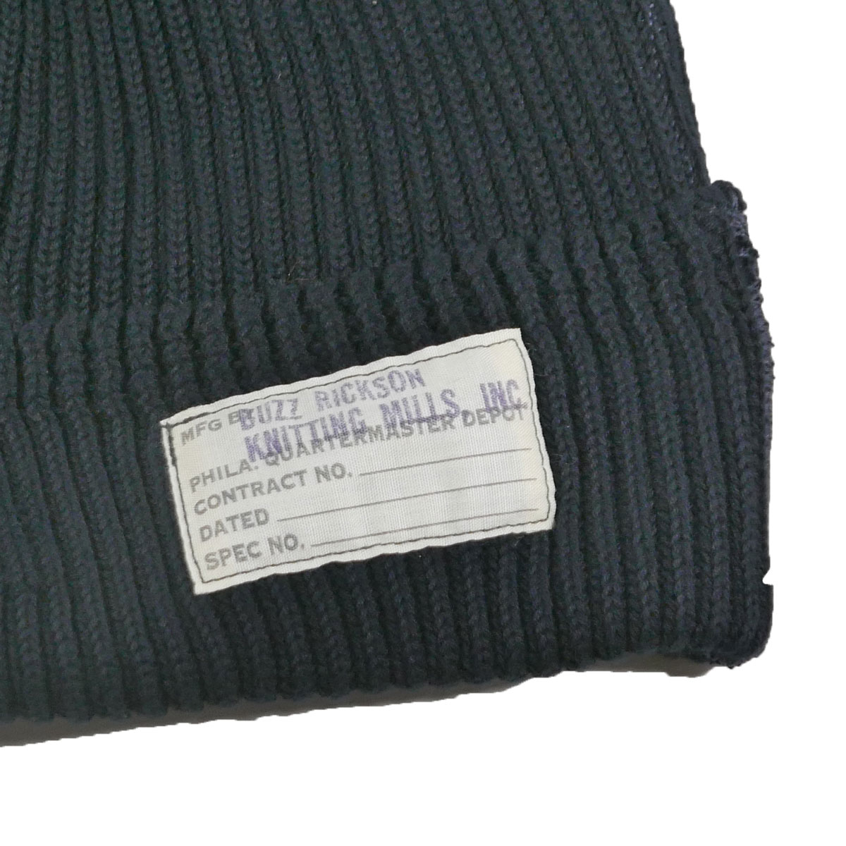 バズリクソンズ Buzz Rickson's ワッチ キャップ コットン ステンシル WATCH CAP COTTON VERSION STENCIL BR02769 BUZZ RICKSON'S バズリクソンズ BR02769 WATCH CAP COTTON VERSION