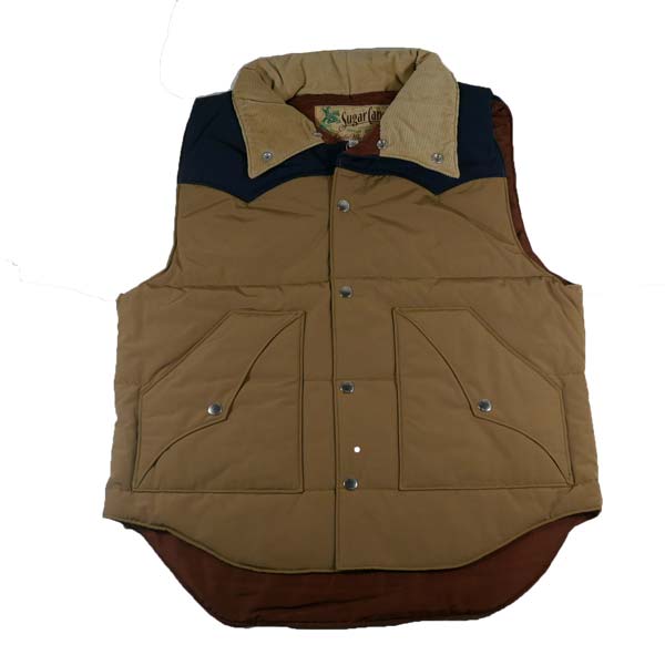 SUGAR CANE シュガーケーン SC15400 TCクロス パディング ベスト 中綿