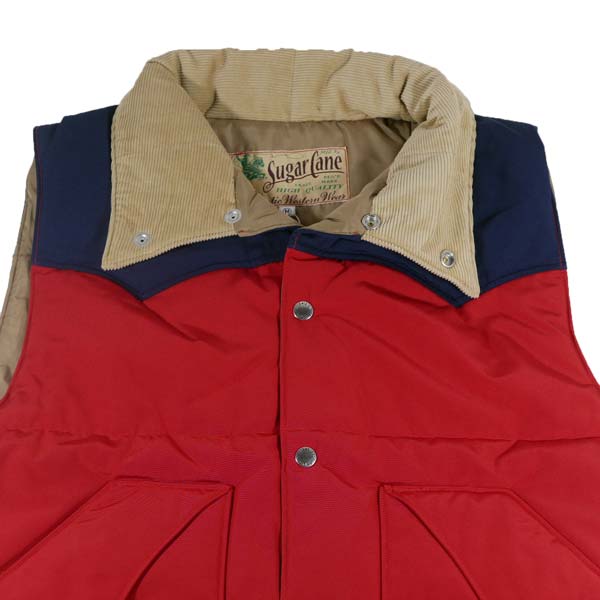 SUGAR CANE シュガーケーン SC15400 TCクロス パディング ベスト 中綿