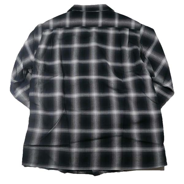 トップス sugarcane RAYON OMBRE CHECK OPEN SHIRT SUGAR CANE/シュガーケーン】RAYON OMBRE CHECK OPEN SHIRT