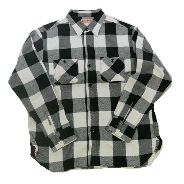 SUGAR CANE シュガーケーン SC29357 長袖ネルシャツ TWILL CHECK WORK