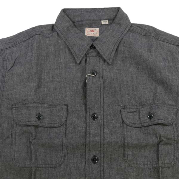 SUGAR CANE SUGARCANE シュガーケーン SC39307 / BLACK CHAMBRAY WORK