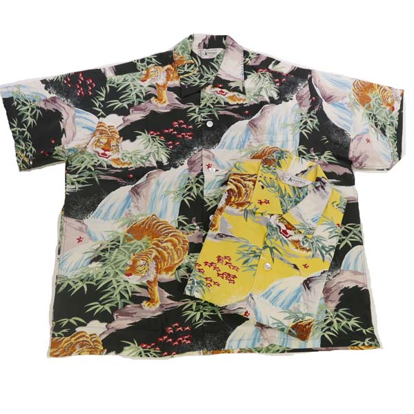 人気　東洋エンタープライズ　スカシャツ　ベトシャツ　レーヨン　虎　半袖　S TAILOR TOYO SUKA SHIRT “ROARING TIGER” TT39508 テーラー東洋