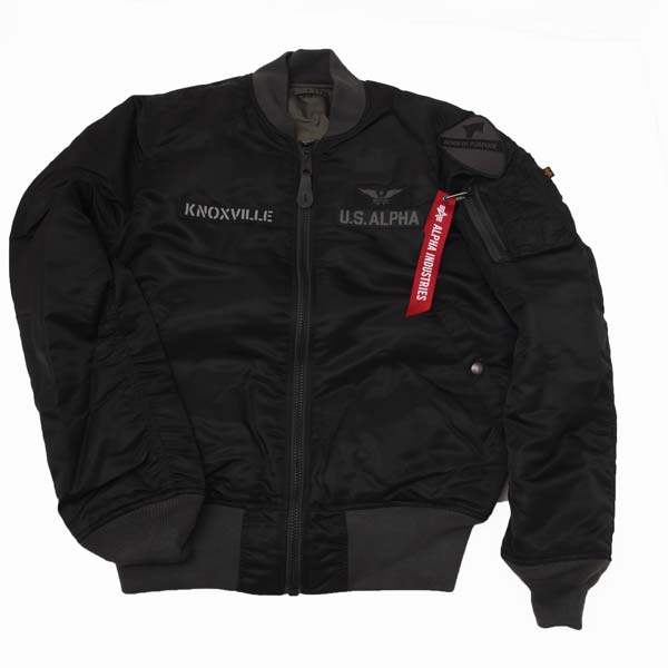 ジャケット・アウター Alpha Industries MA-1 WASHI DENIM M ライトオン×EDWIN「ALPHA INDUSTRIES」の別注「和紙MA-1