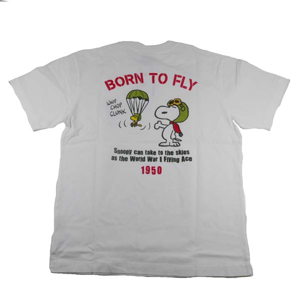 タグ付き未使用　45R　スヌーピーTシャツ Alpha Industries アルファ TC1627-2 PEANUTS x ALPHA