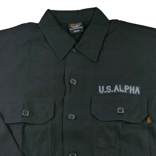 Alpha Industries ALPHA アルファ TS5139 ミリタリーシャツ