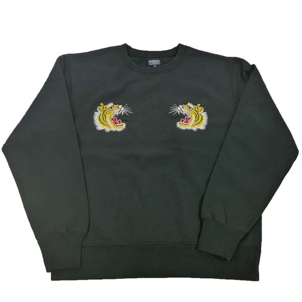 TAILOR TOYO テーラー東洋 TT69472 SOUVENIR SWEAT 両面刺繍 JAPAN MAP