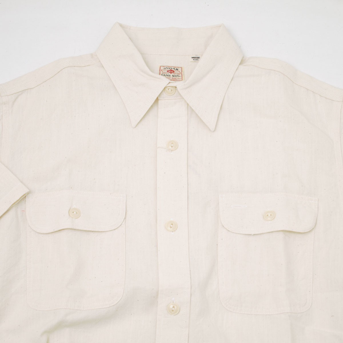 SUGAR CANE SUGARCANE シュガーケーン SC37942-401 シャンブレー半袖