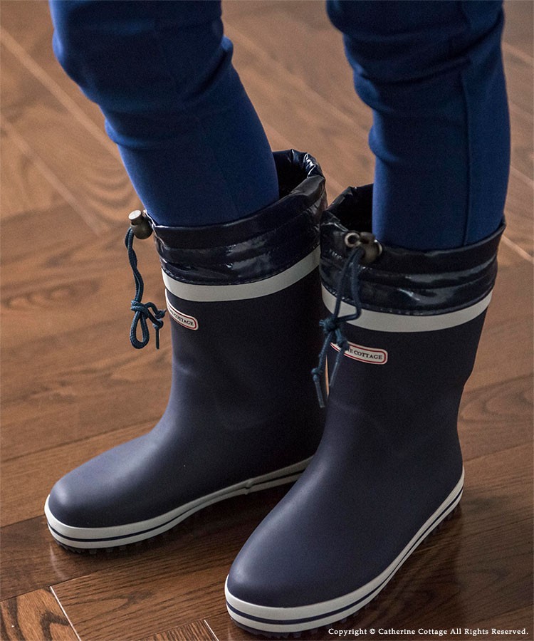長靴 キッズ 雪 雨 子供 ジュニア長靴 フード付きラバーブーツ レインブーツ 18 19 21 22 23cm Tak Tkst13 キャサリンコテージ 通販 Yahoo ショッピング