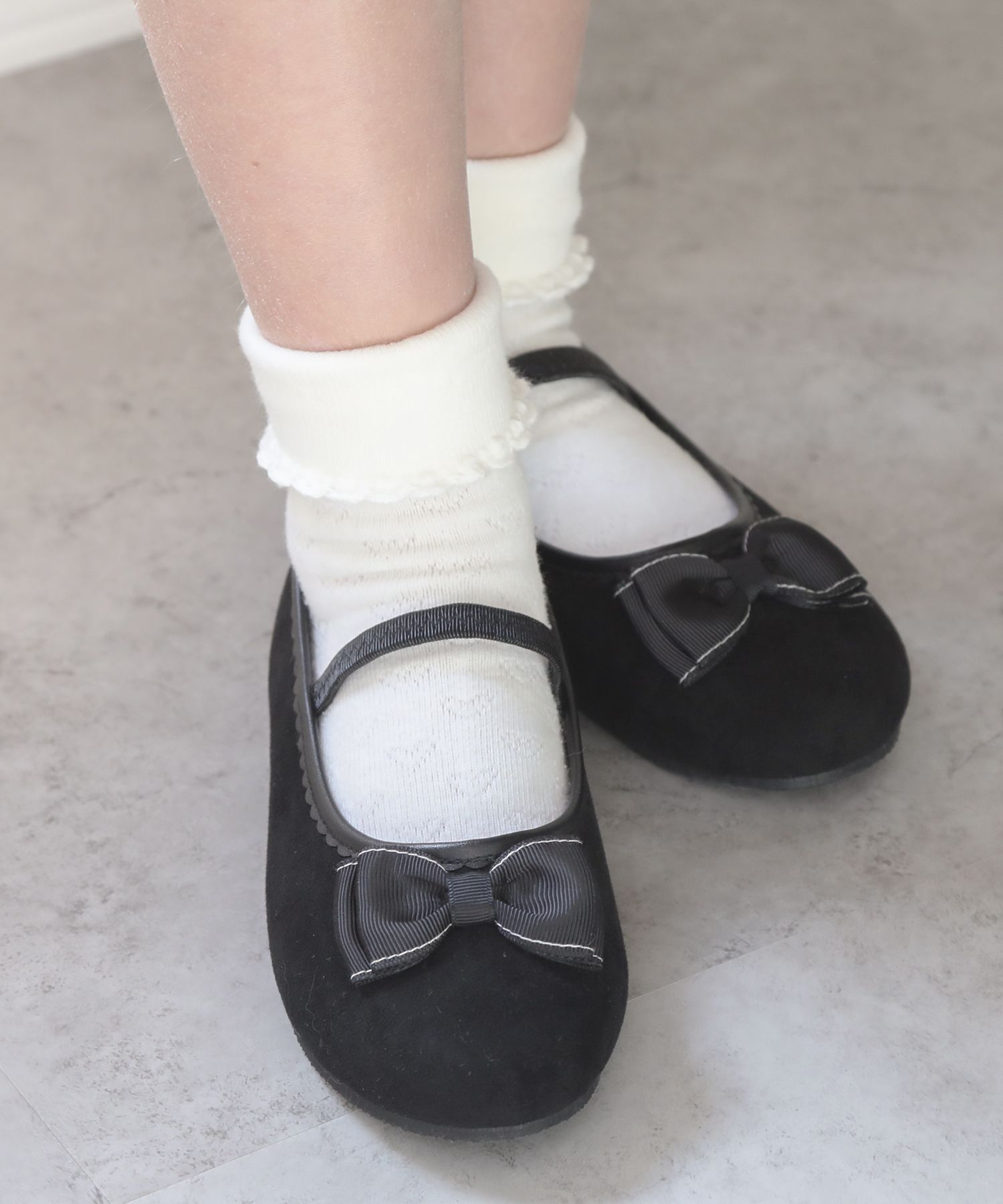 子供フォーマル靴 ベルベットシューズ 女の子 18 19 20 21 22 cm