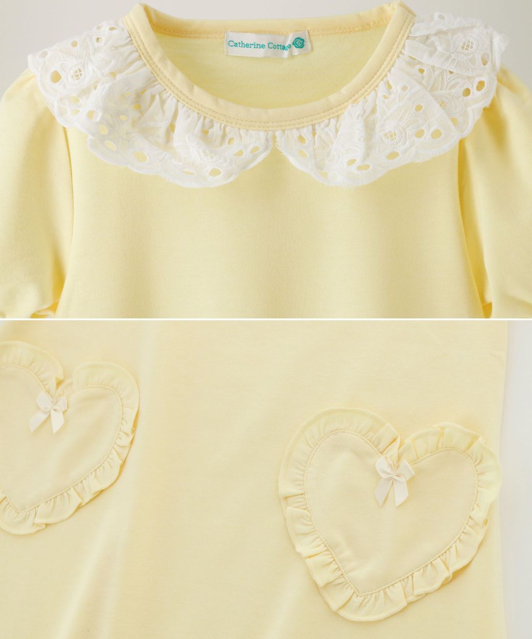 キッズ女の子のリラックスタイムをキュートに彩る夏用半袖ルームウェアネグリジェタイプでプリンセス気分