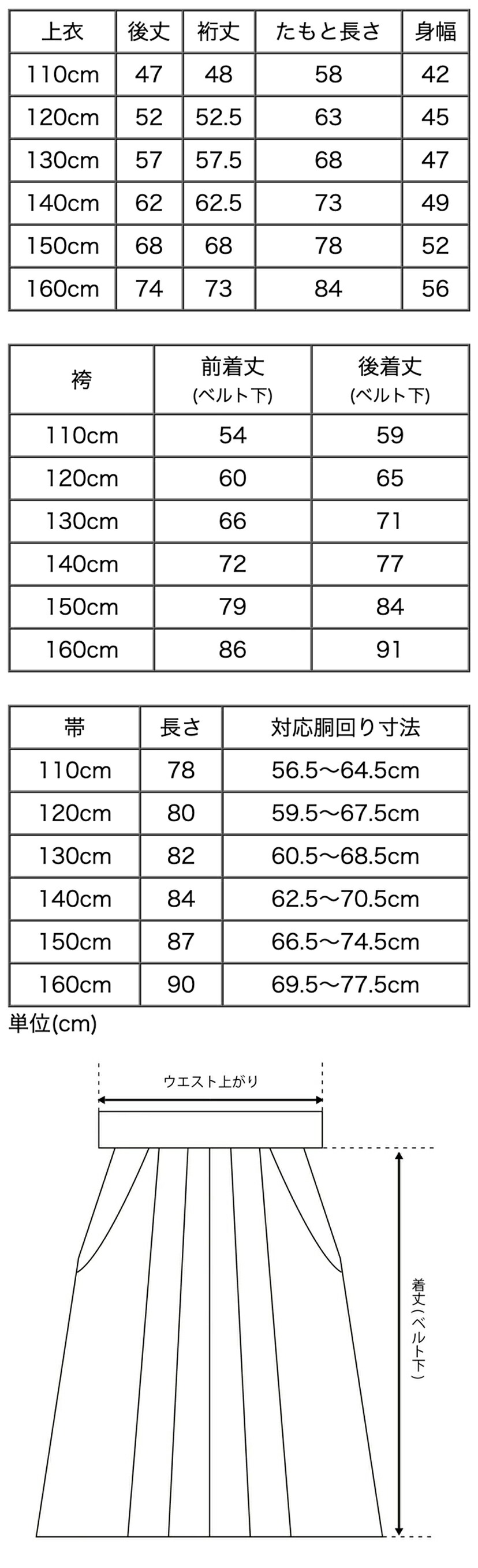 HAKAST25サイズ表