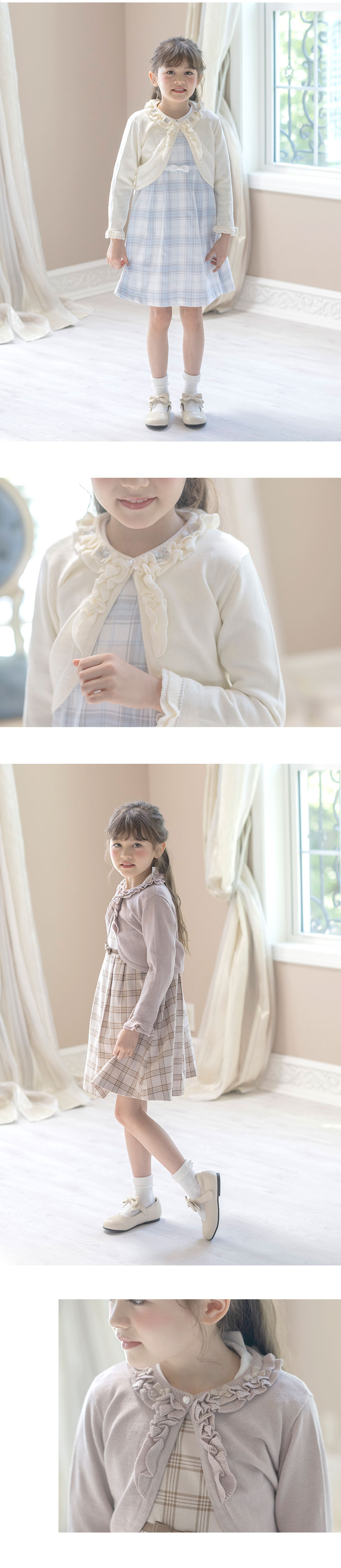 発表会コーディネートの女の子