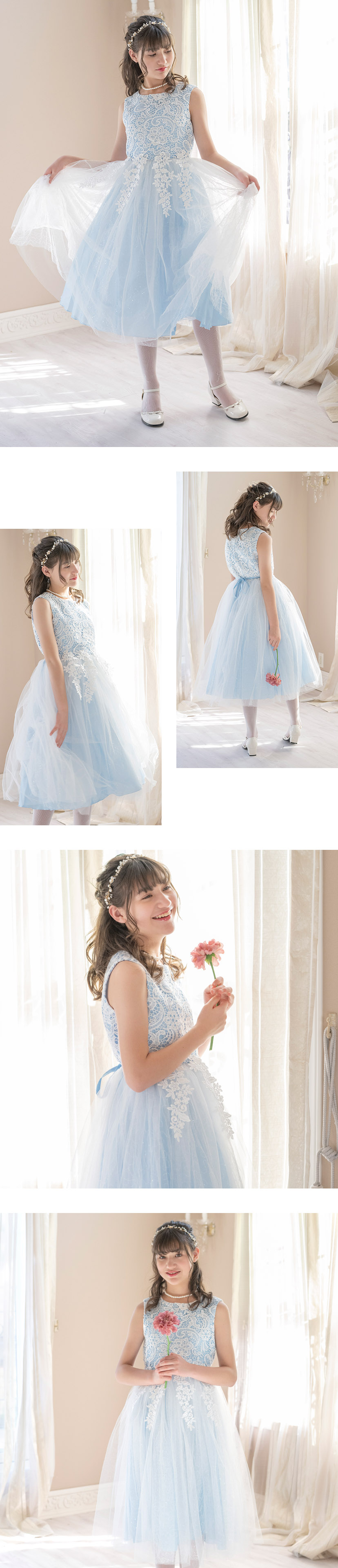 サックス着用モデル写真