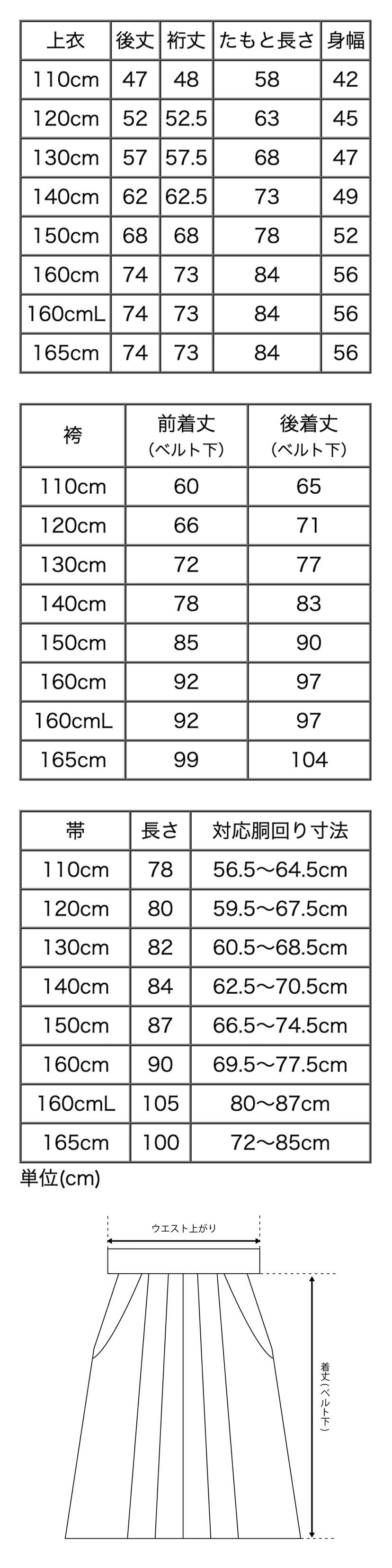 HAKAST18サイズ表