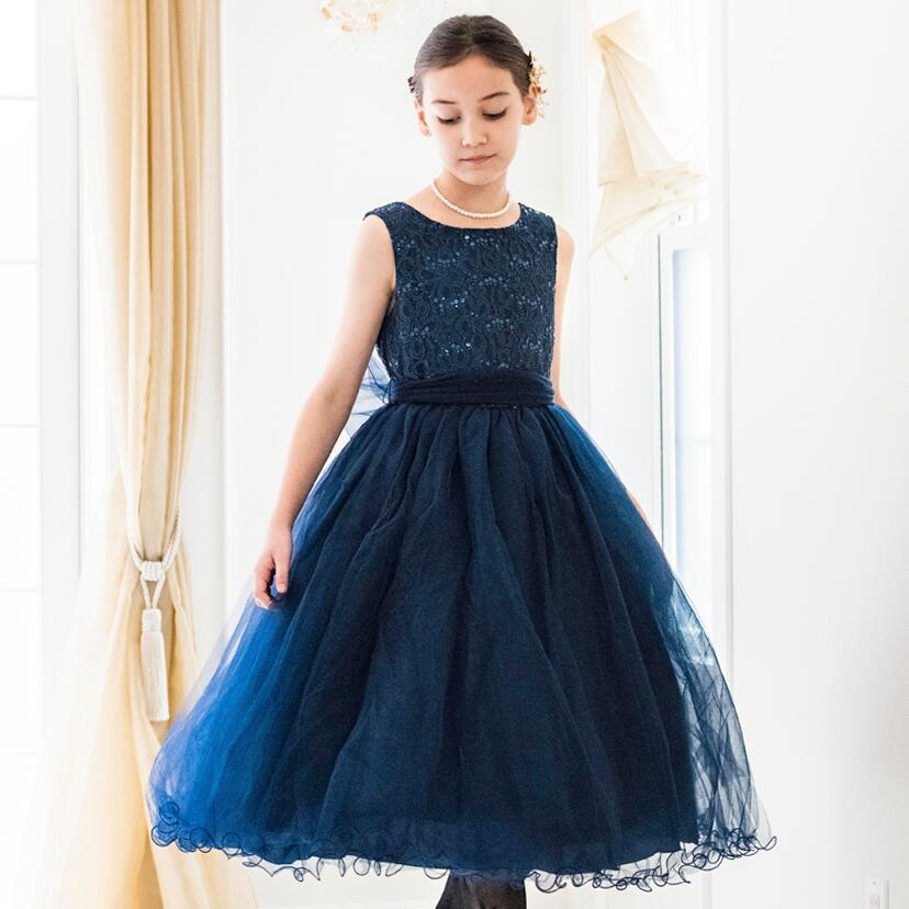セール｜子供ドレス 発表会 結婚式 ピアノ 子ども 子供ドレス スパンコールレースチュール女の子 フォーマル TAK 女の子 送料無料 | Catherine Cottage | 08