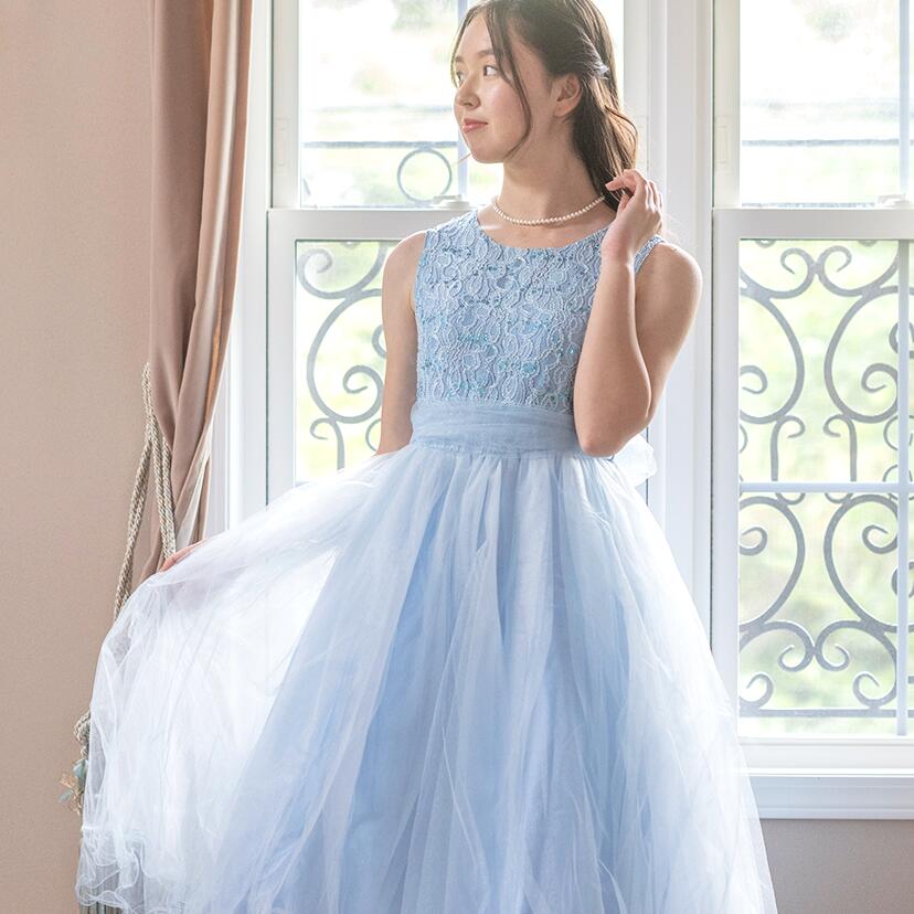セール｜子供ドレス 発表会 結婚式 ピアノ 子ども 子供ドレス スパンコールレースチュール女の子 フォーマル TAK 女の子 送料無料 | Catherine Cottage | 12