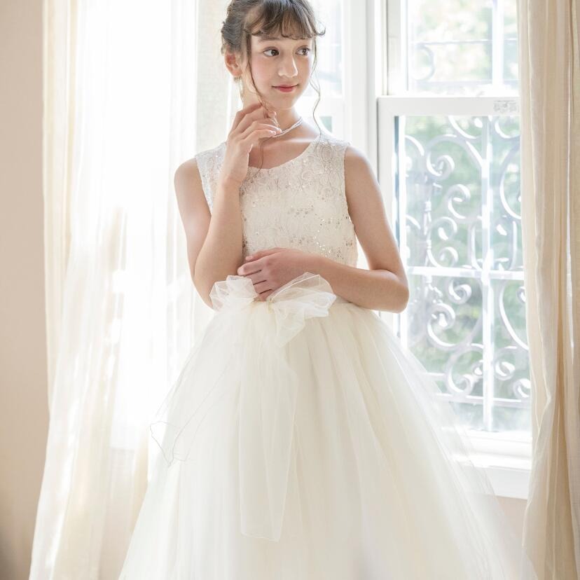 セール｜子供ドレス 発表会 結婚式 ピアノ 子ども 子供ドレス スパンコールレースチュール女の子 フォーマル TAK 女の子 送料無料 | Catherine Cottage | 09