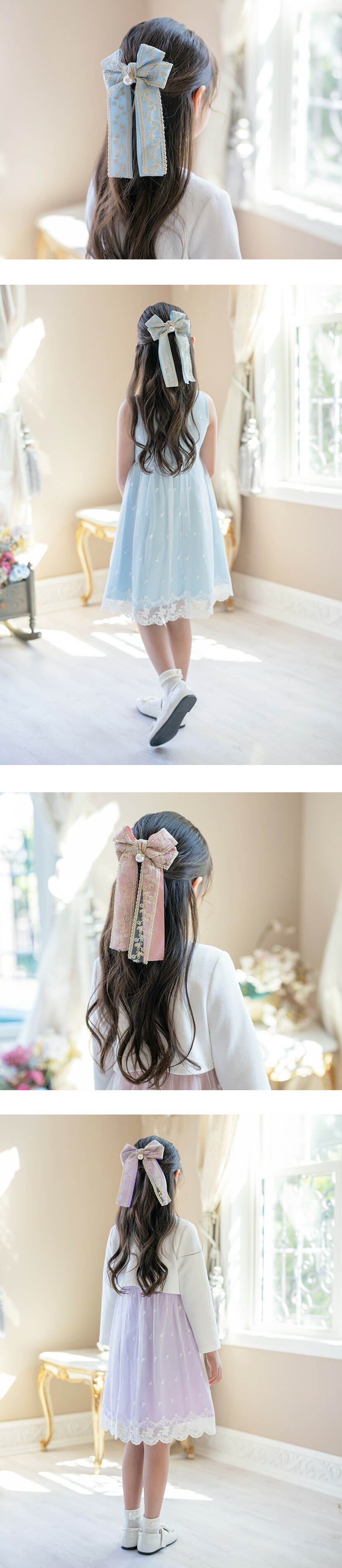 キッズジュニア女の子ヘアアクセサリー