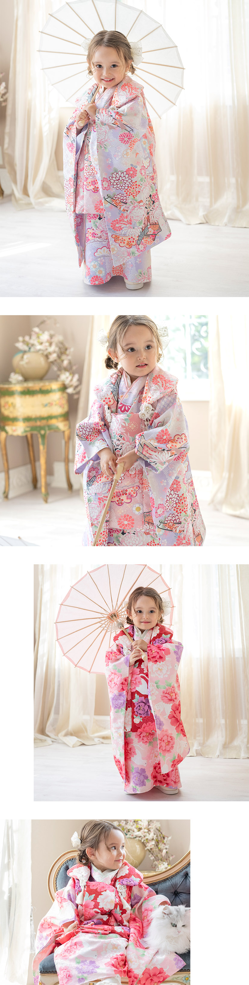 Catherine Cottage（キャサリンコテージ） 被布セット 3歳女の子