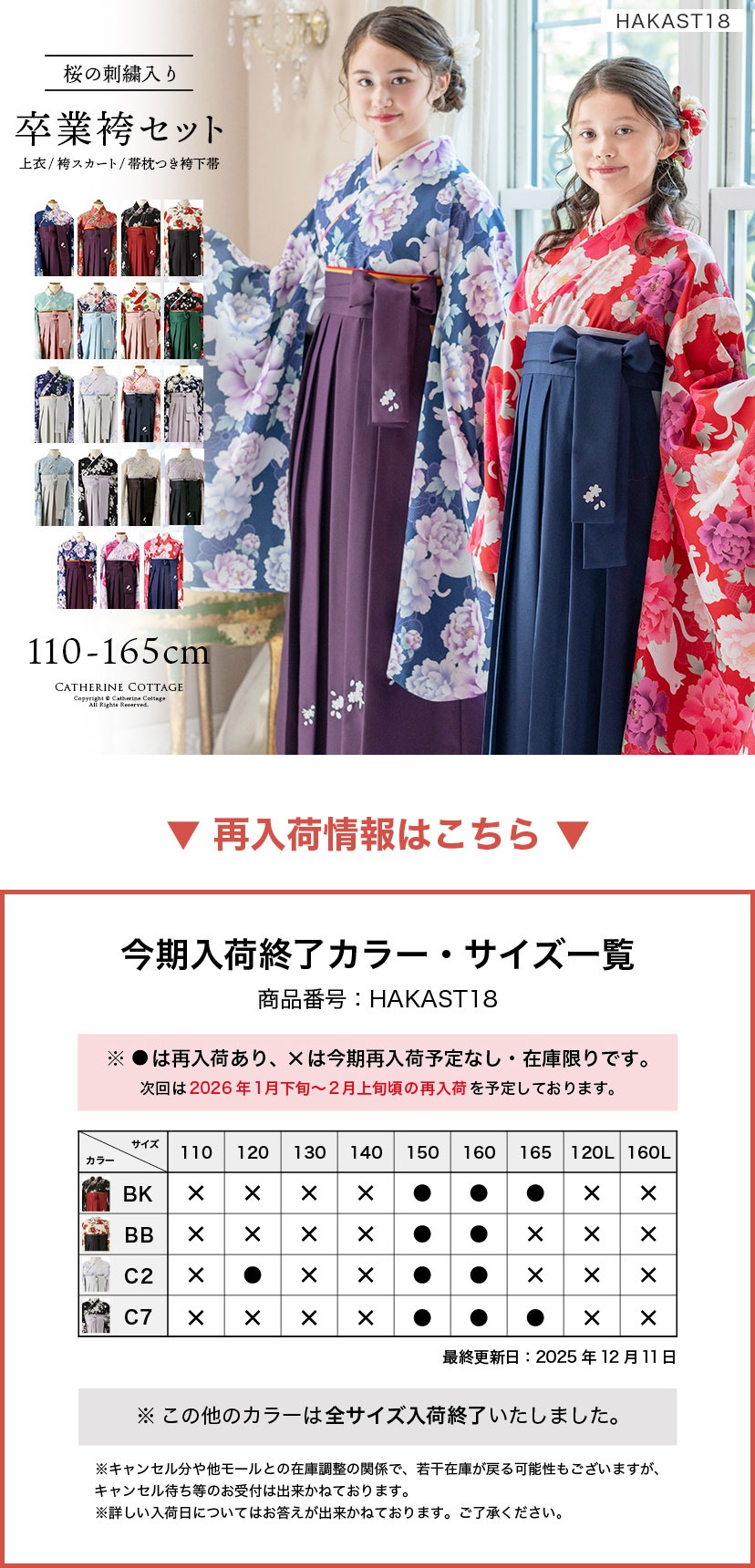 サムネイル,再入荷情報